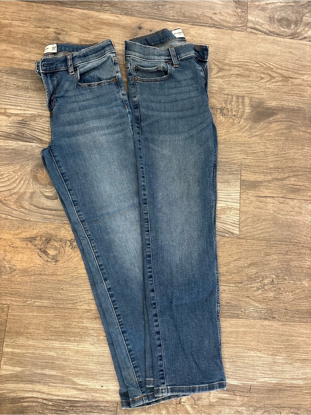 Boys Abercrombie 13/14 Blue Denim Jeans - Classic Straight Fit